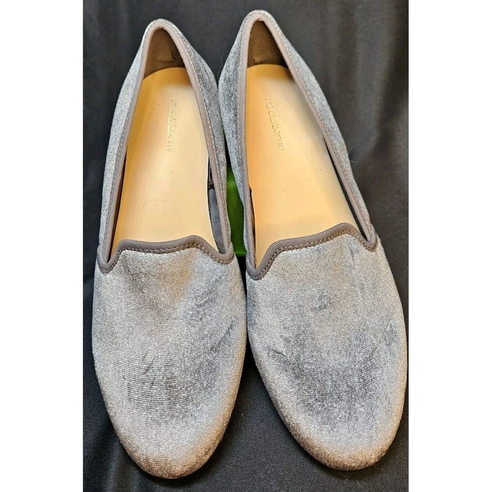 Liz Claiborne Women's Grey Suede Loafers Size 7M /No Box EUC